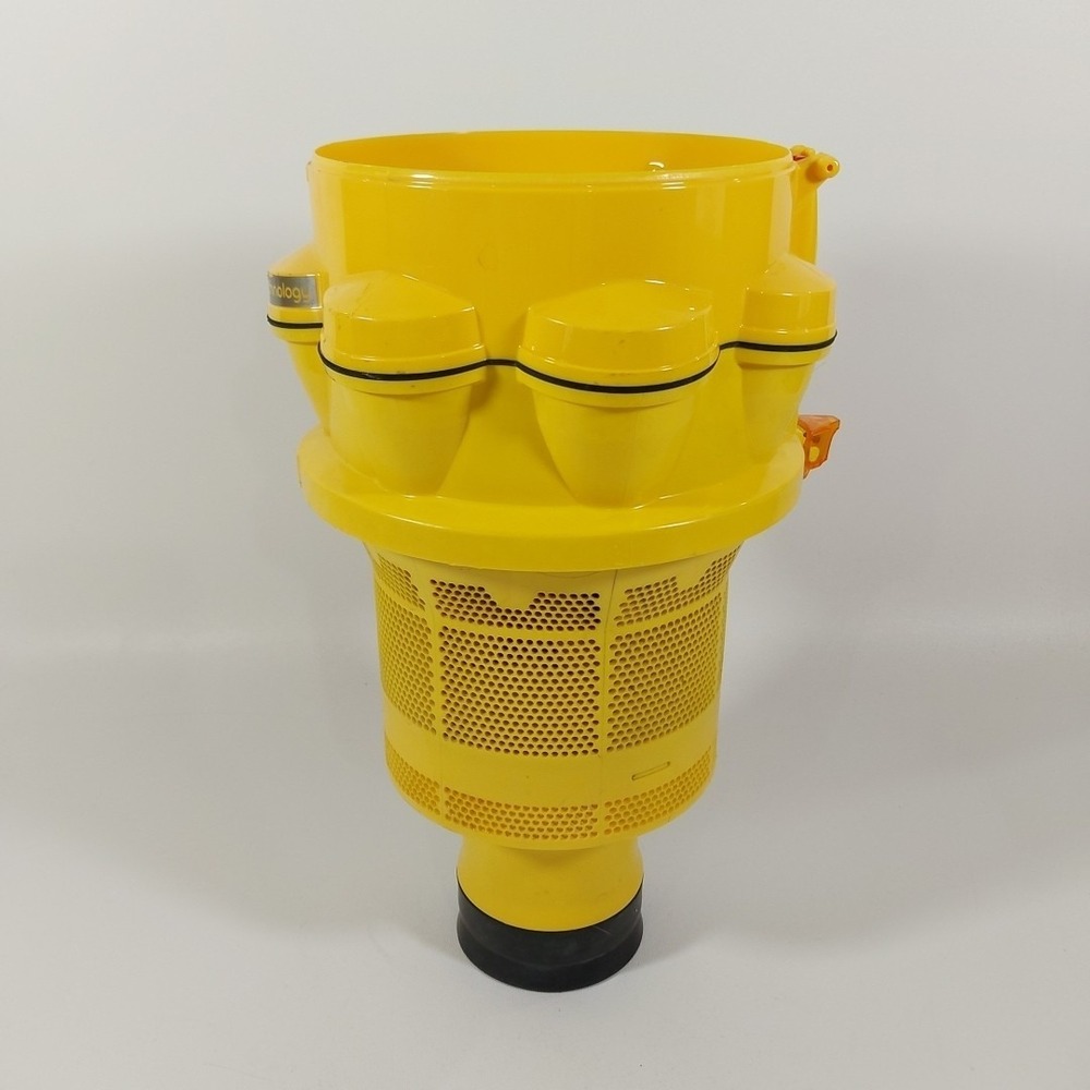 Authentic Dyson DC14 DC15 Cyclone Only Dust Bin Yellow No lid As pictured